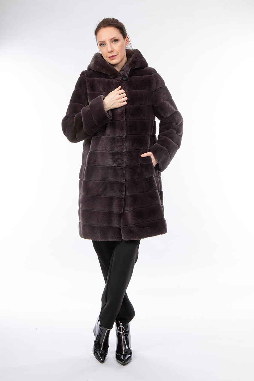 teddy fur coat made of faux fur | Petite M.
