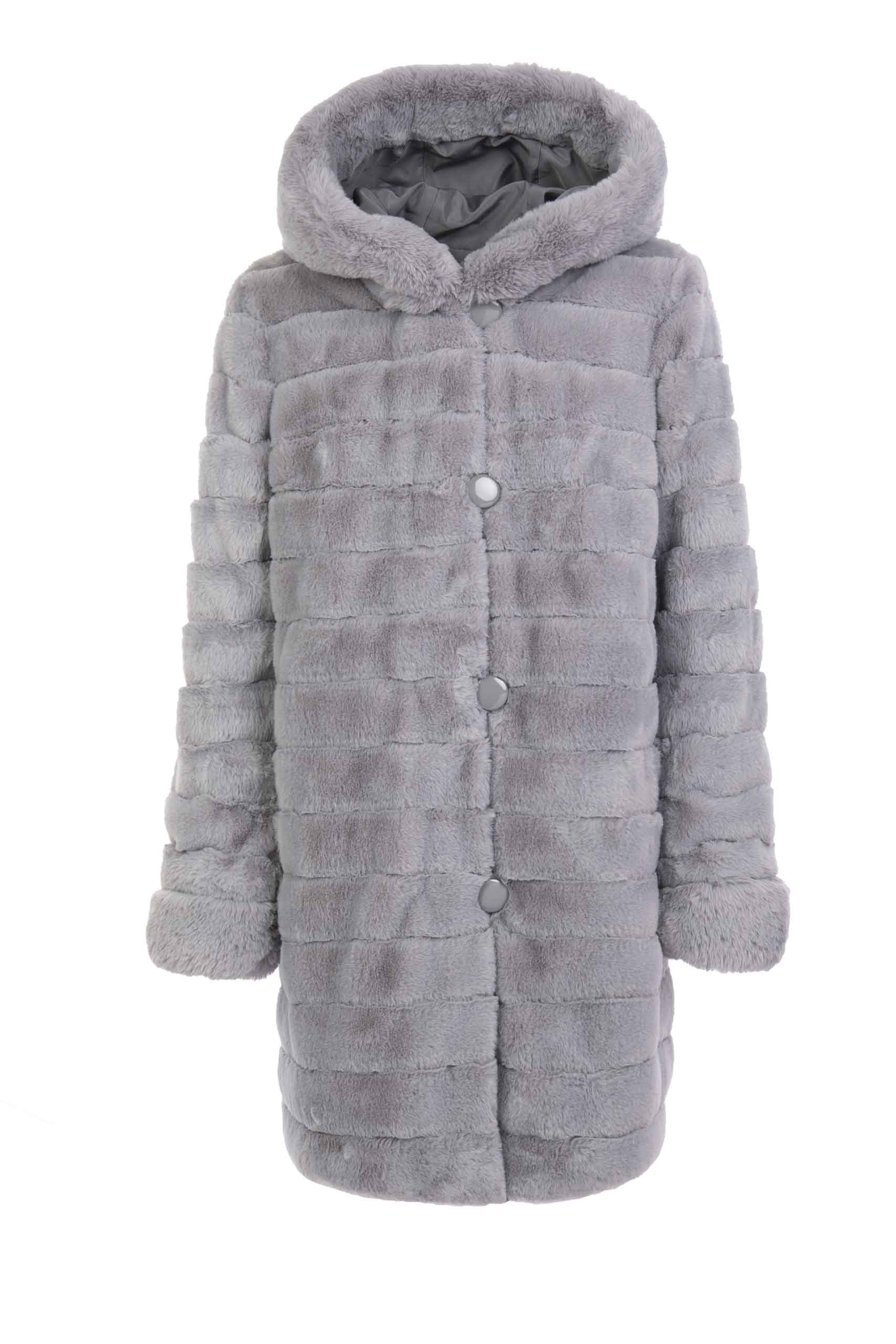Faux Fur Reversible Coat - Petite M | Petite M.