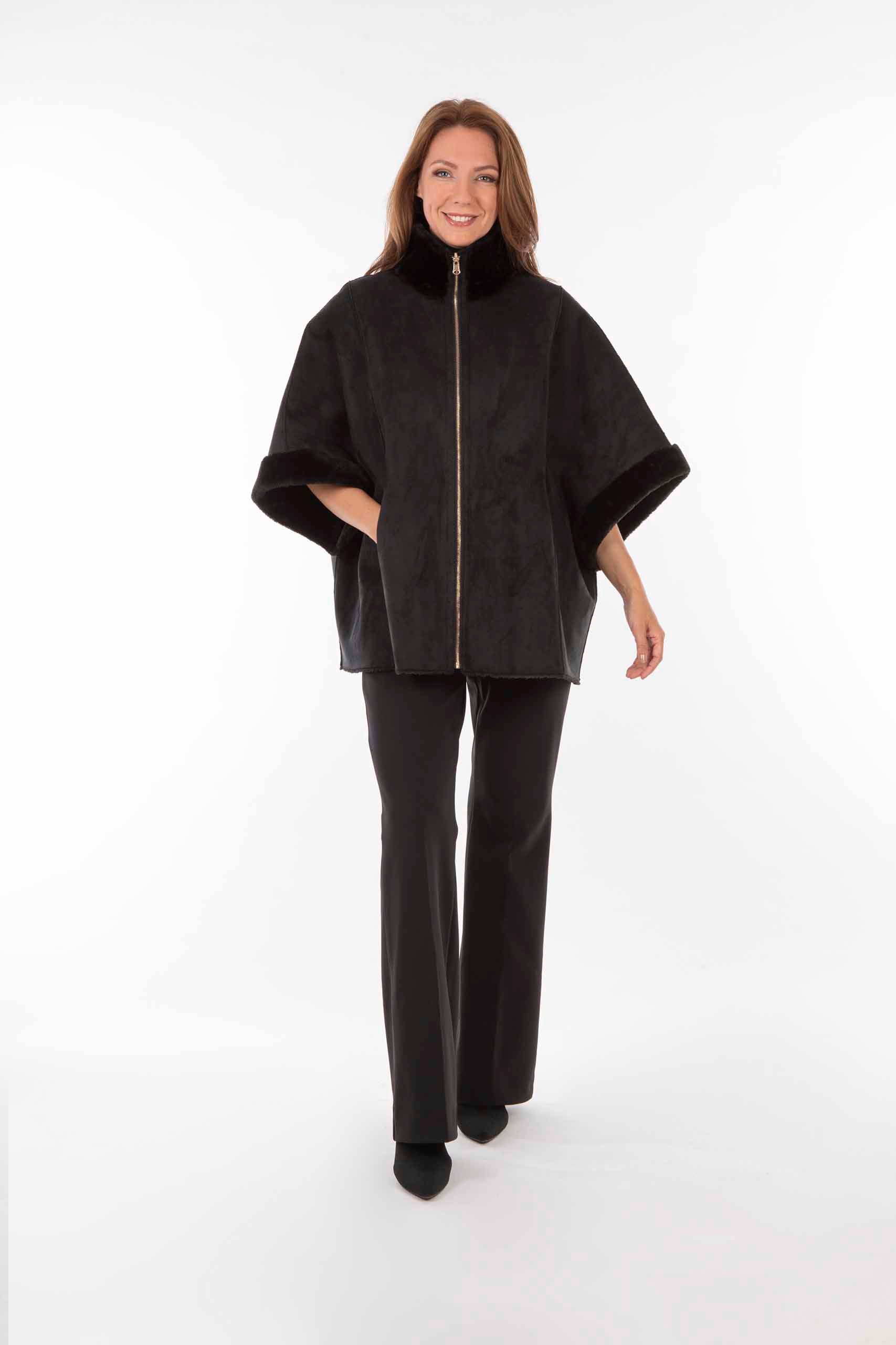 Cape Jacke Damen