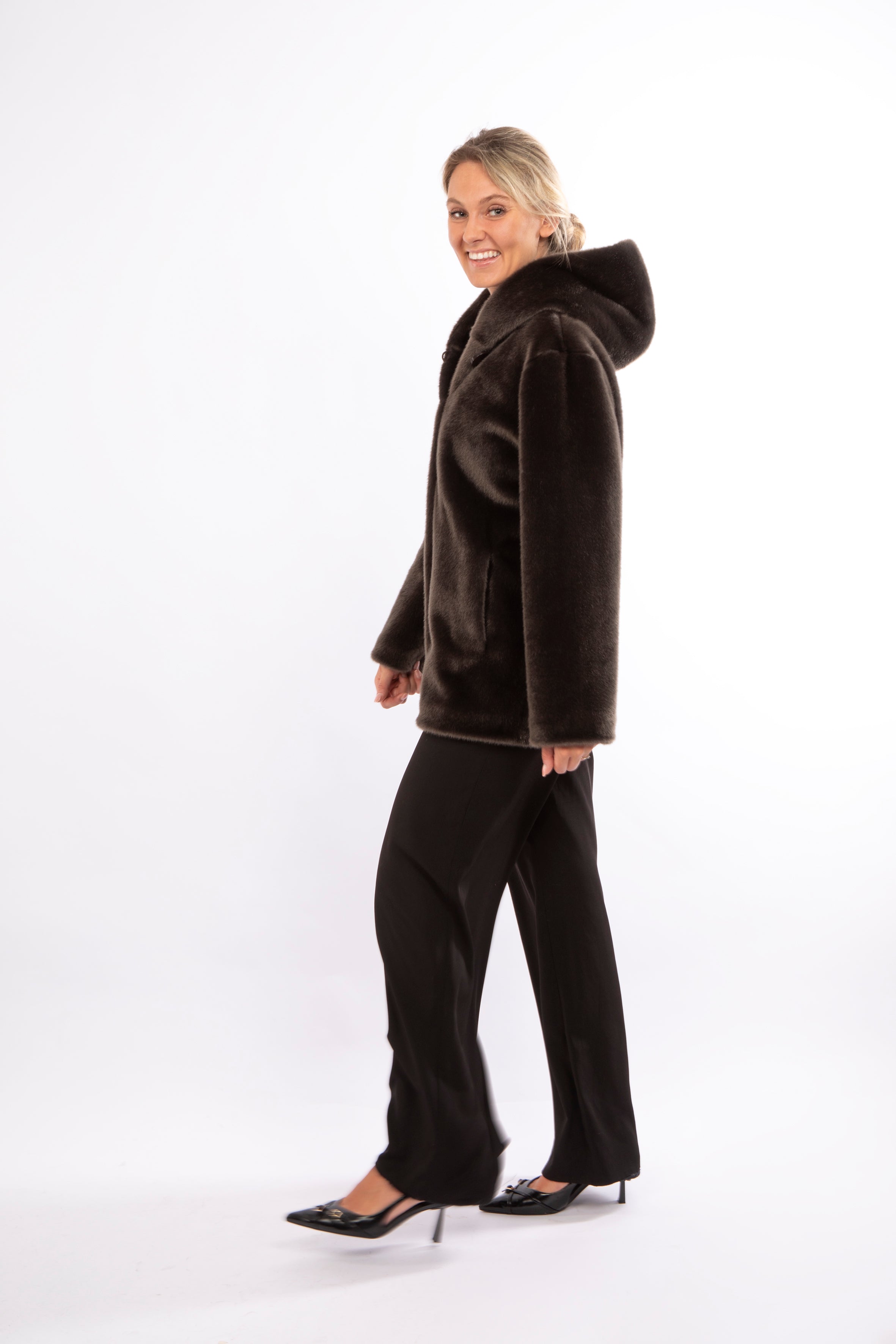 Winterjacke Faux Fur