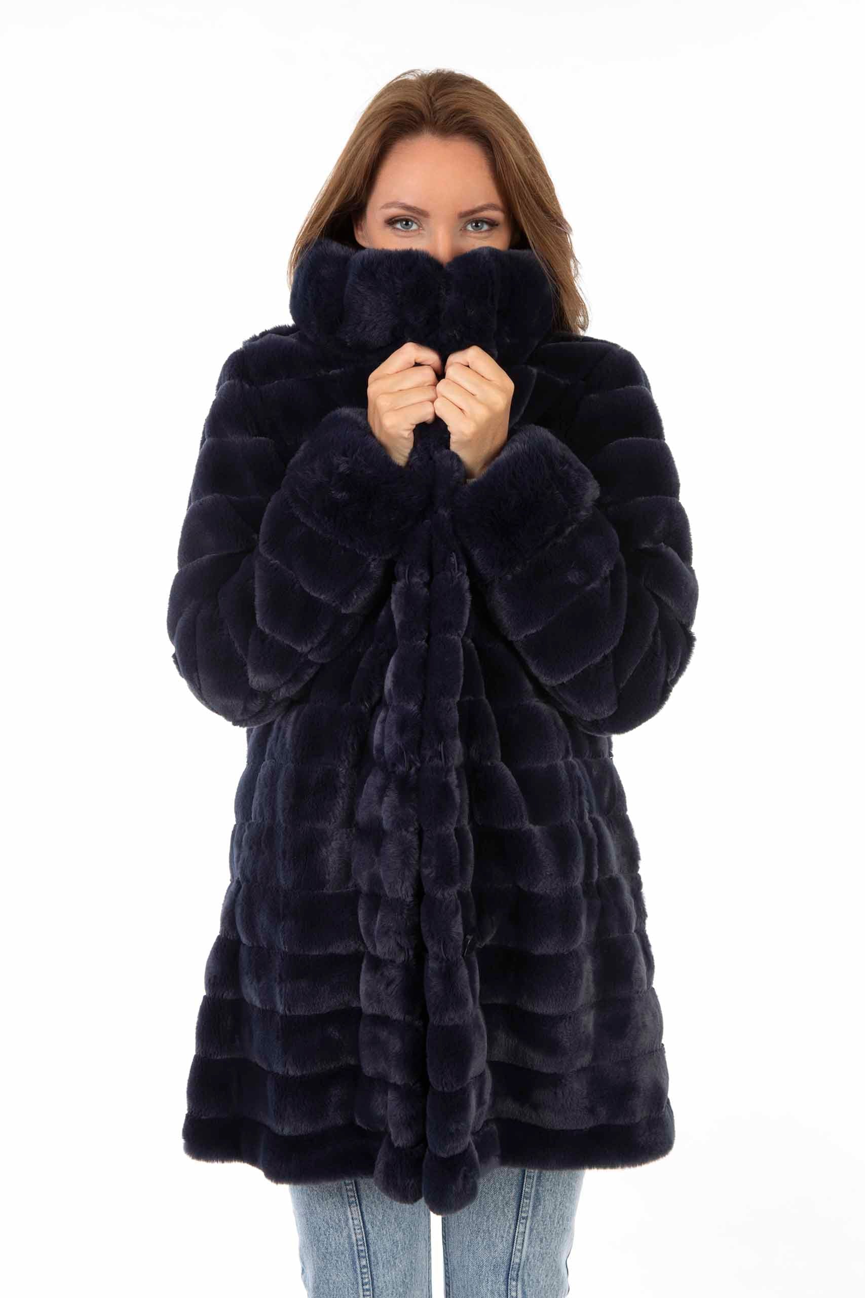 Kunstpelz Jacke