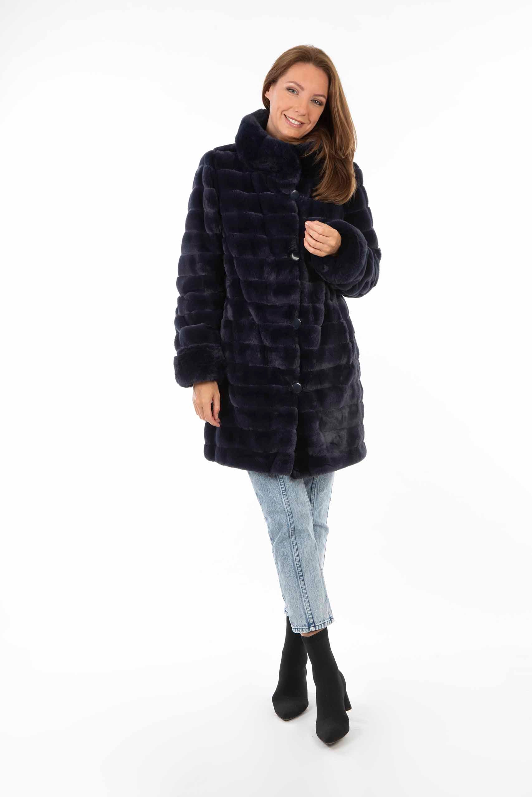 Kunstpelz Jacke
