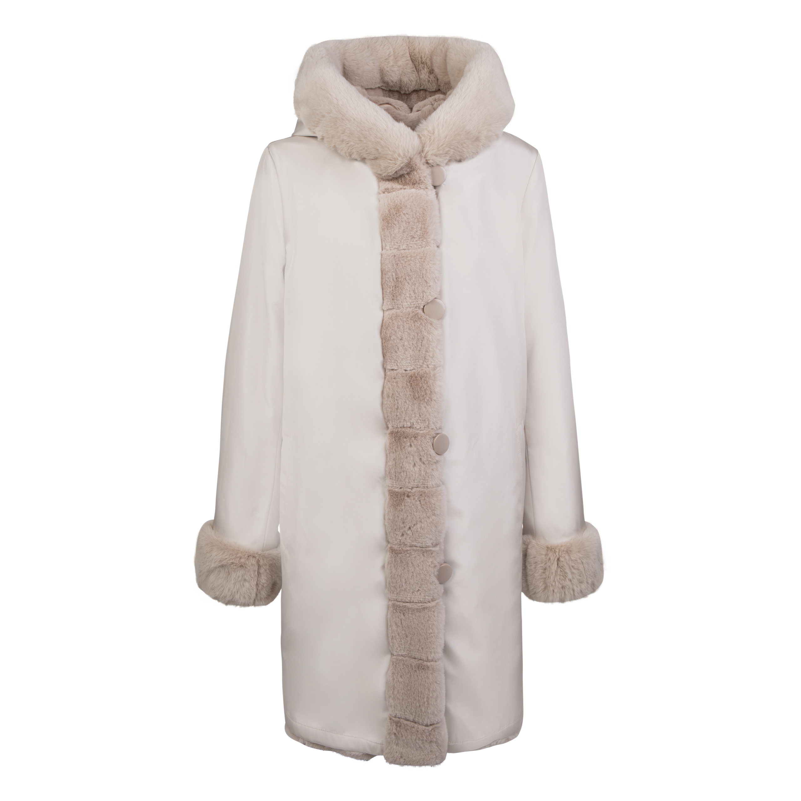 Lange Winterjacke Damen 