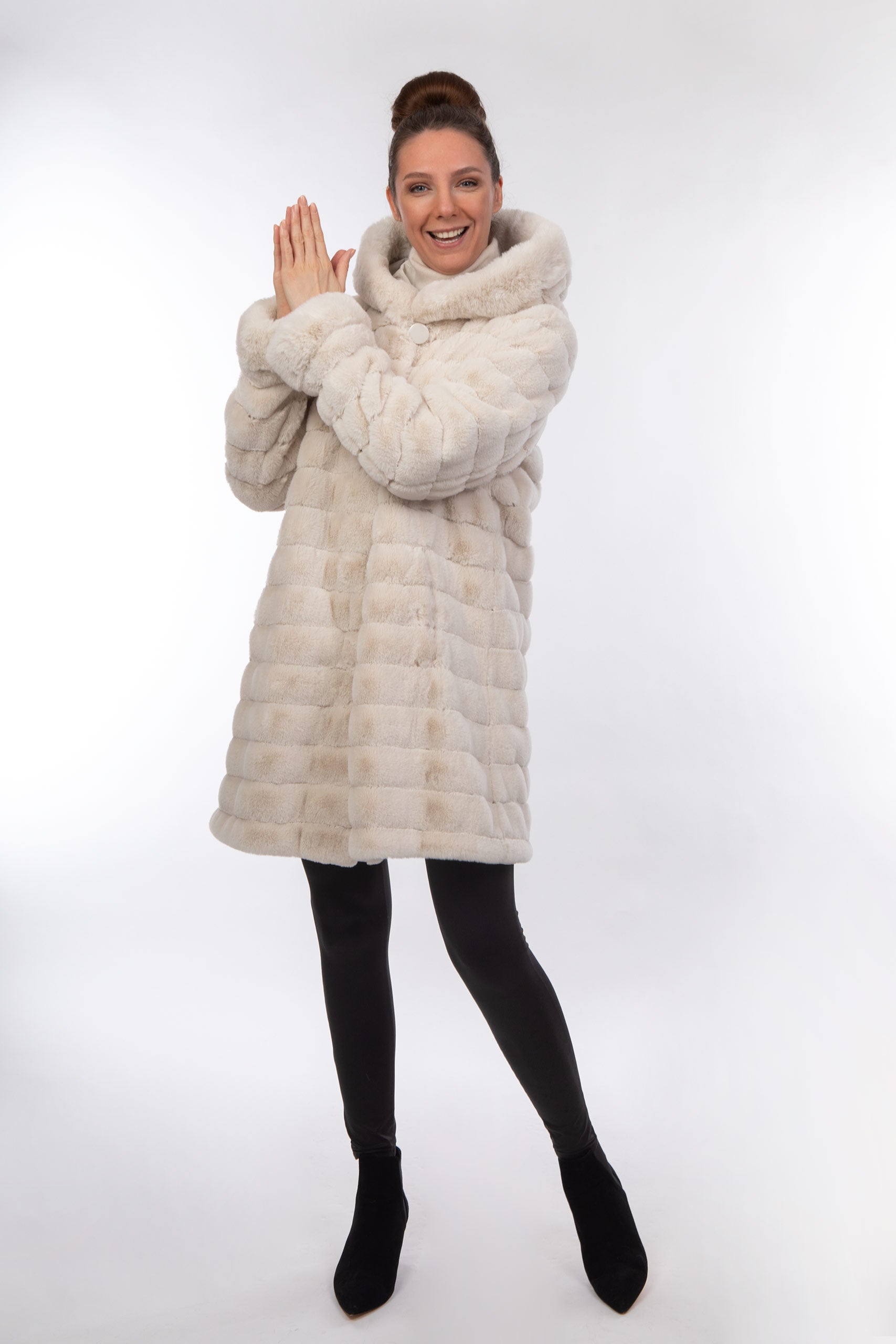 Lange Winterjacke Damen 
